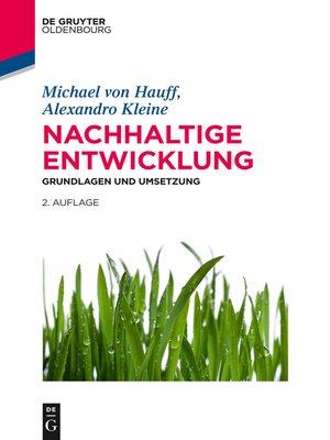 cover image of Nachhaltige Entwicklung